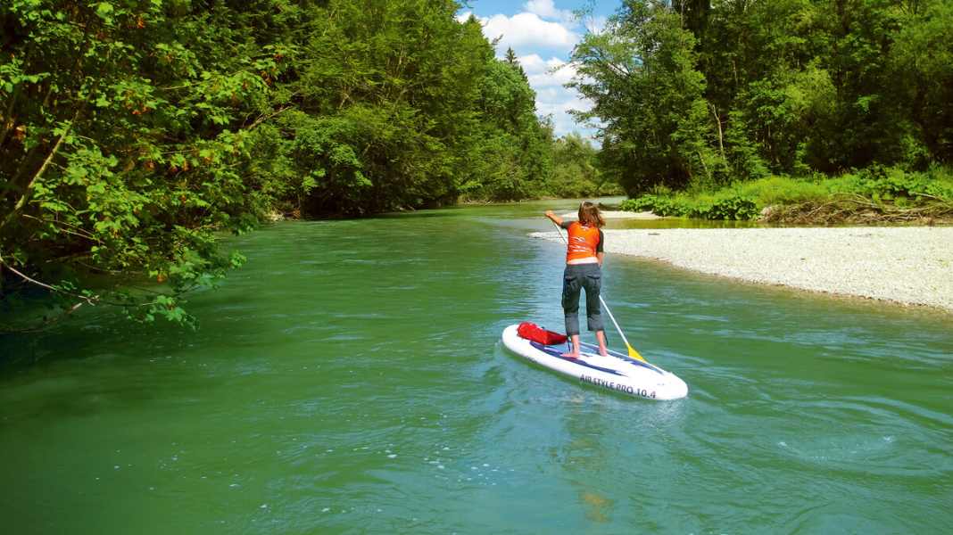Die 10 schönsten Flüsse für Stand-Up-Paddler: Untere Reuss
