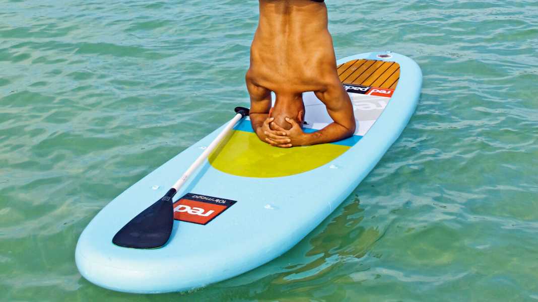 Test yoga boards: Red Paddle 10'8" Mega 2014