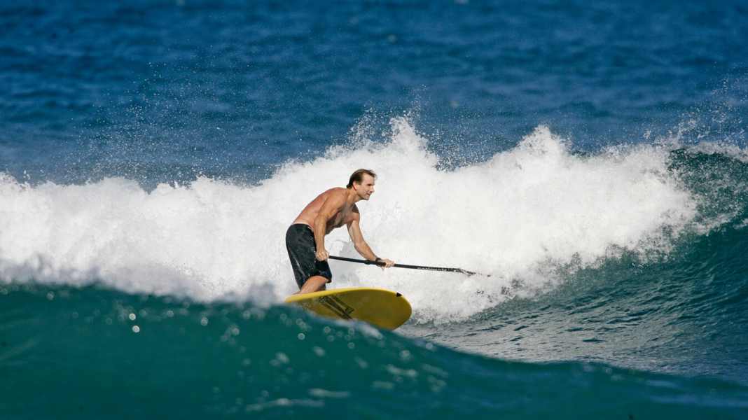 SUP Fahrtechnik: Frontside Wellenreiten