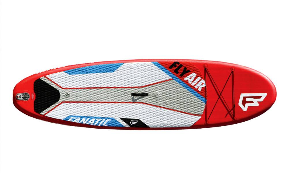 Test iSUP Allroundboards 10'6": Fanatic Fly Air Premium 10’8’’ 2014