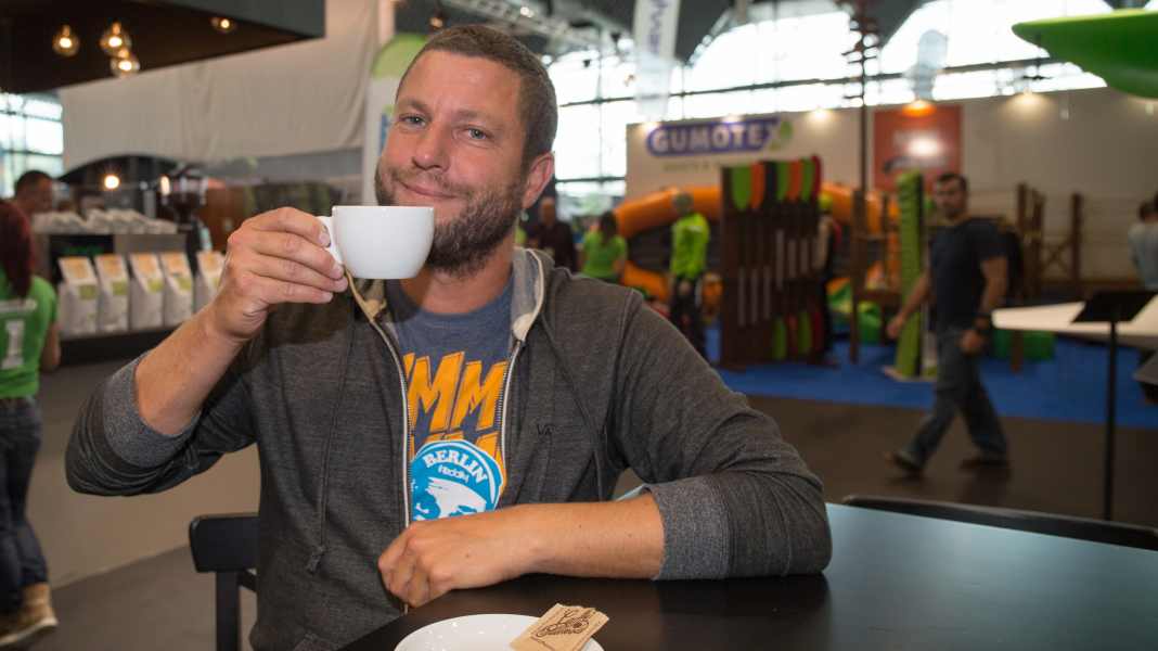 For a coffee with Thorsten Kegler from the DWV (German Surfing Association)