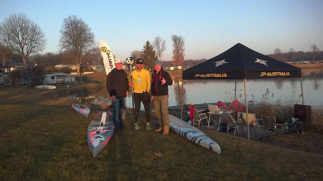 "Stand up paddling through the longest night of the year or "From Dusk till Dawn"