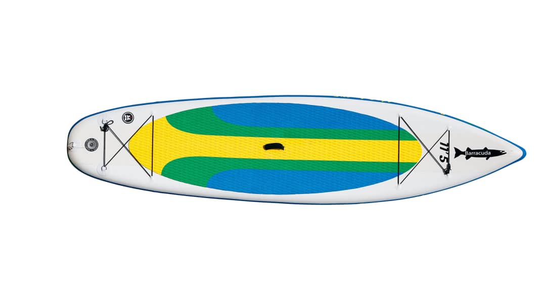 Test 2016 - All-round Tour Inflatable: SUP-Monsters Barracuda