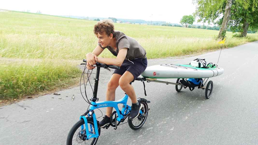 Bike´n SUP - auf der Suche nach neuen Herausforderungen