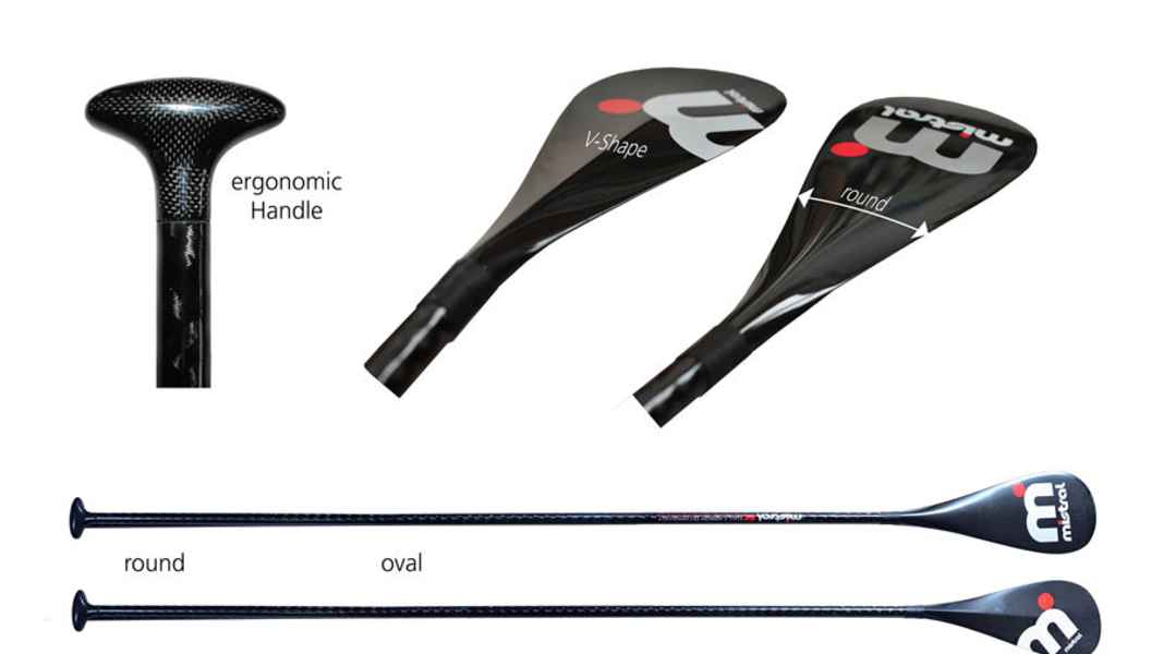 SUP Mistral carbon paddle