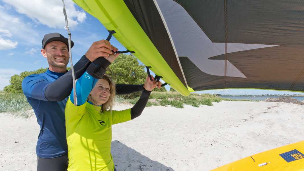 Wingsurf Fehmarn - First wingsurf school opens on Fehmarn