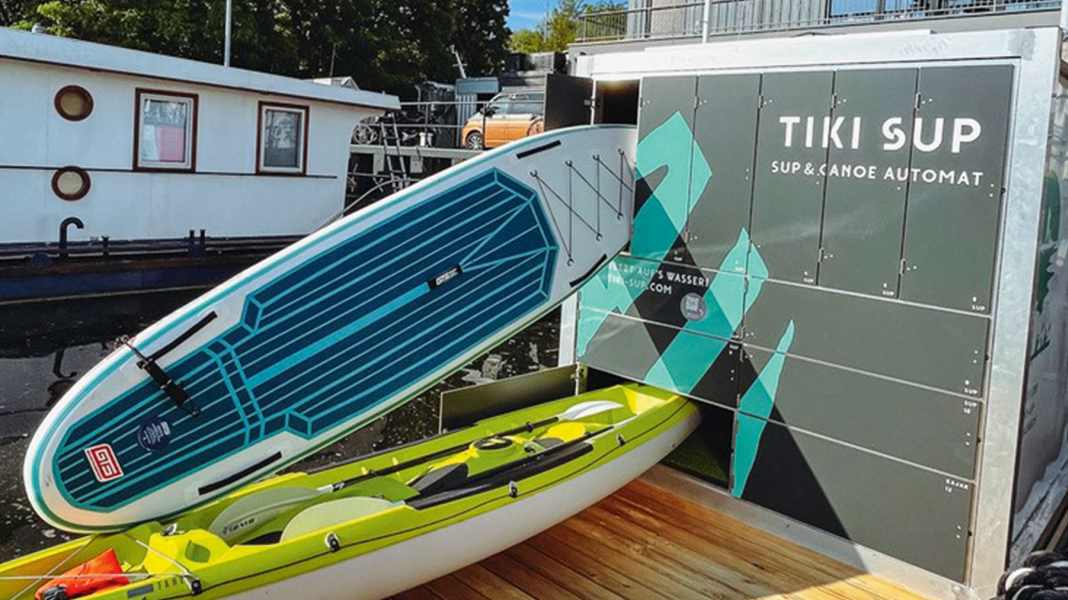 Borrow one: Tiki SUP & Canoe Automat