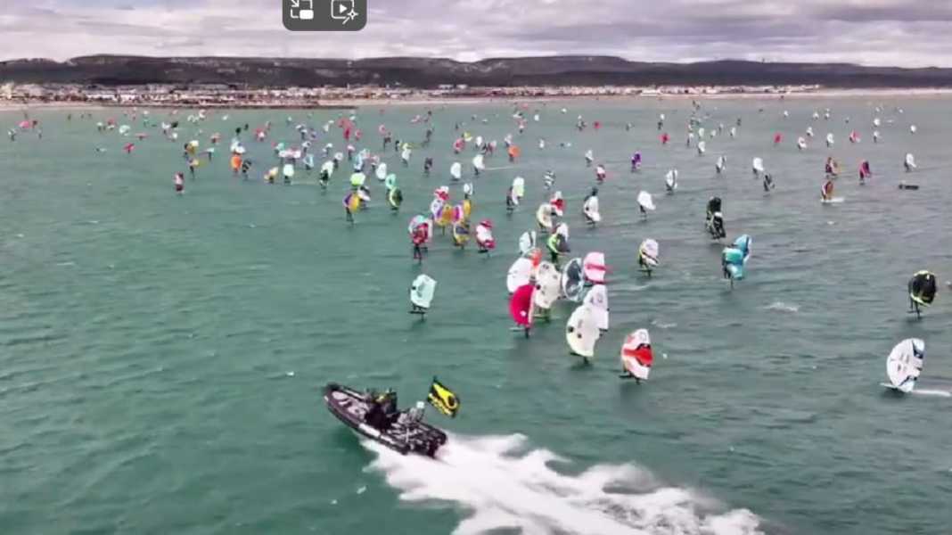 Defi Wing: 400 participants at the start, Benjamin May on course for a podium finish