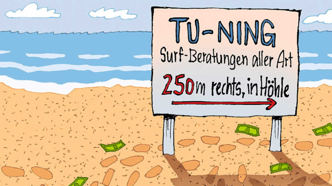 Geht’s noch?!: Ein Besuch in der Tuning-Werkstatt für Windsurfer