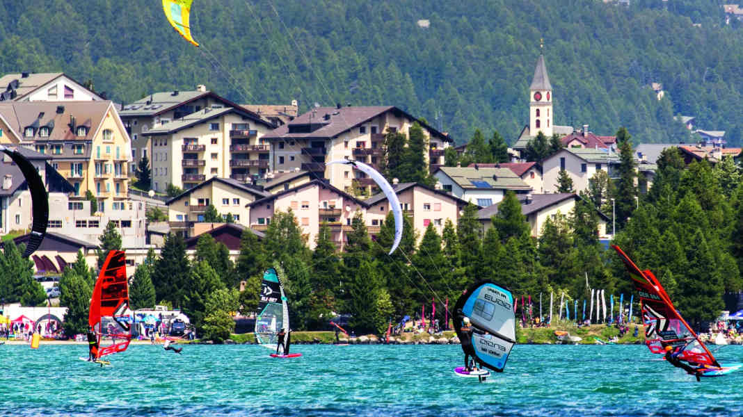 Silvaplana: windsurfing in the Engadin - hotel package including surfing course