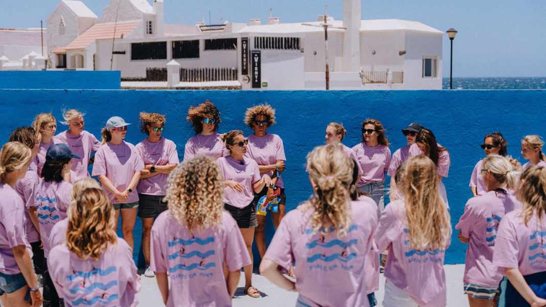 Windsurfing camps for women: "Girls on Tour" camps 2026 - starting in May on Tenerife