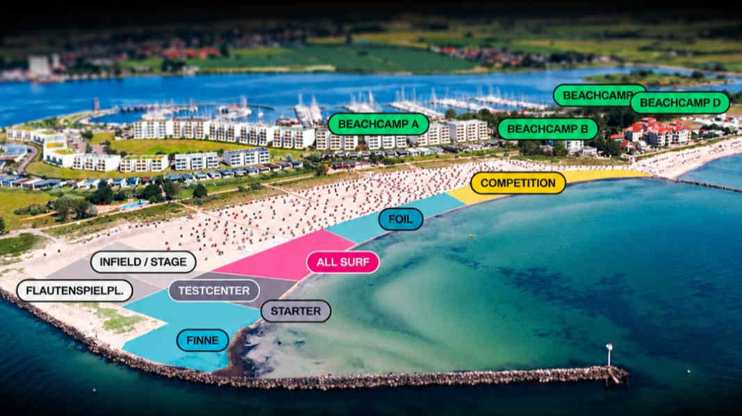 Windsurfing and foiling combined: A first glimpse of the 2027 Surf Festival