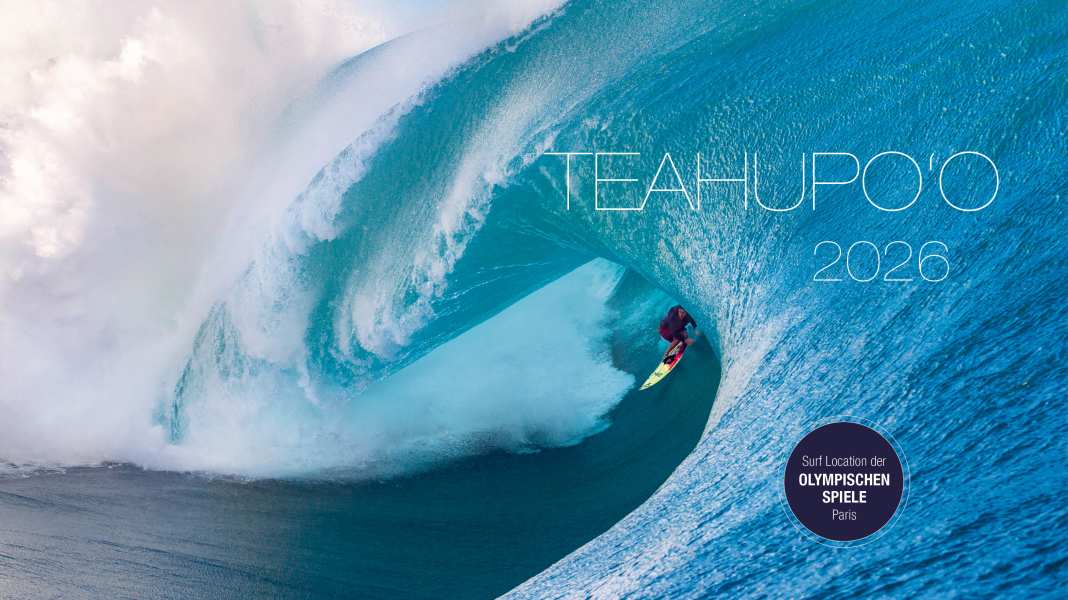 surf Adventskalender 2025: Türchen 22: Ein Kalender “Teahupo’o 2026”