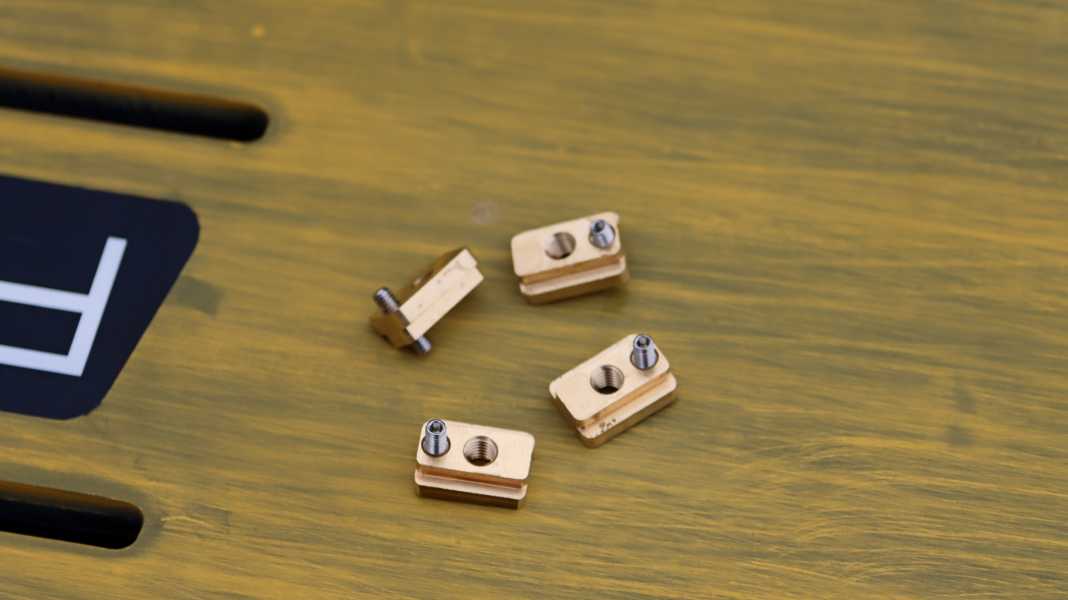 Fiddling prohibited: Foil mounting