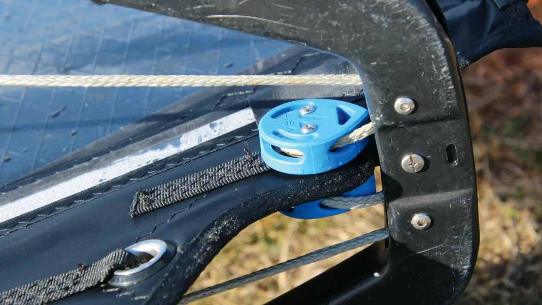 Trimmhilfe: Sekundenschnell aufgeriggt mit Lisa Twist Lock Pulley