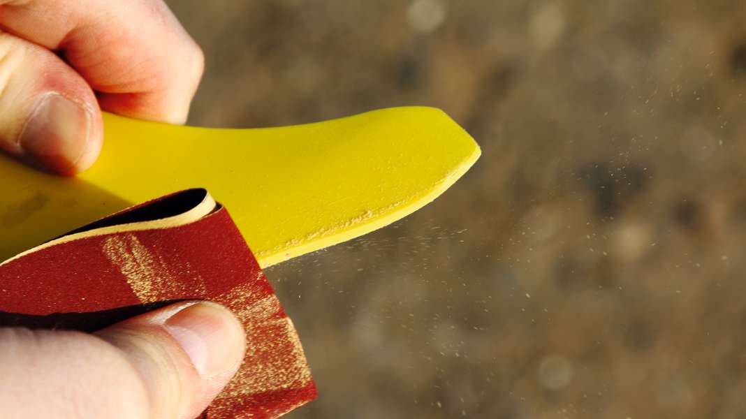 Finnen richtig reparieren – so wird's gemacht!