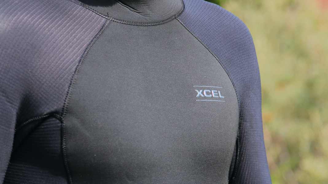 2019 test: Xcel Infinity Ltd. 4/3 wetsuit