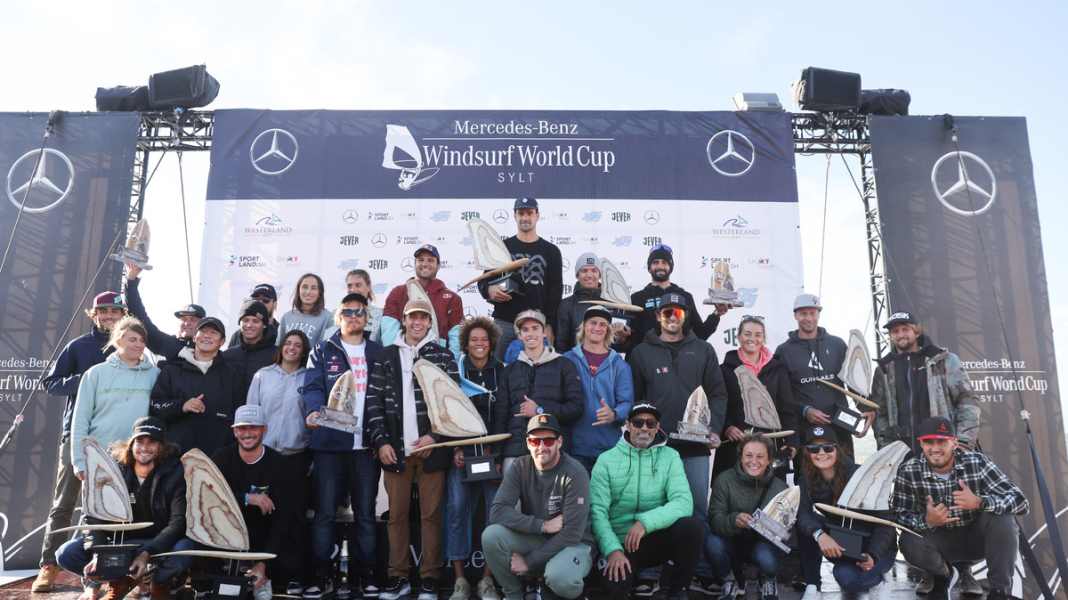 Highlights: Abschluß beim Worldcup Sylt - Siegerehrung und WM-Pokale übergeben