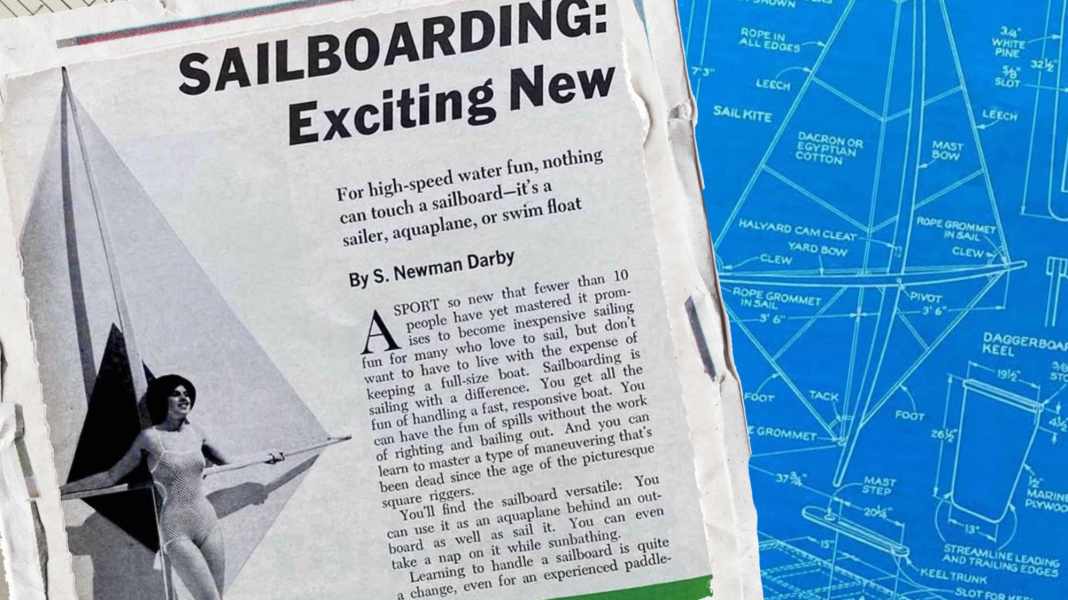 Fundstück: Die Geburtsstunde des Windsurfens - Artikel von 1965