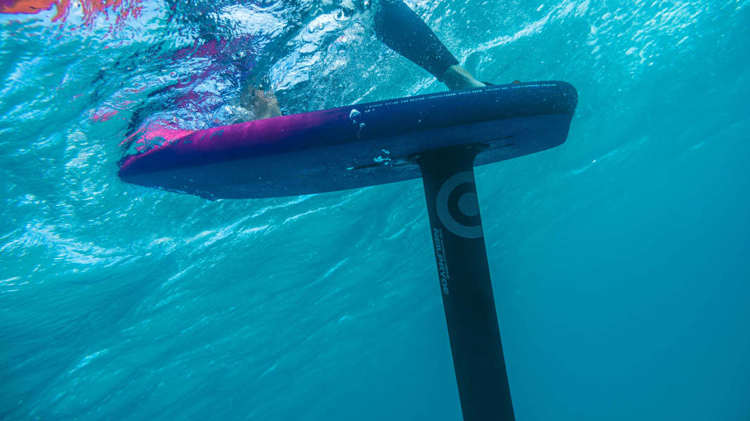 Foils for wingsurfing: Which length makes sense for a foil mast