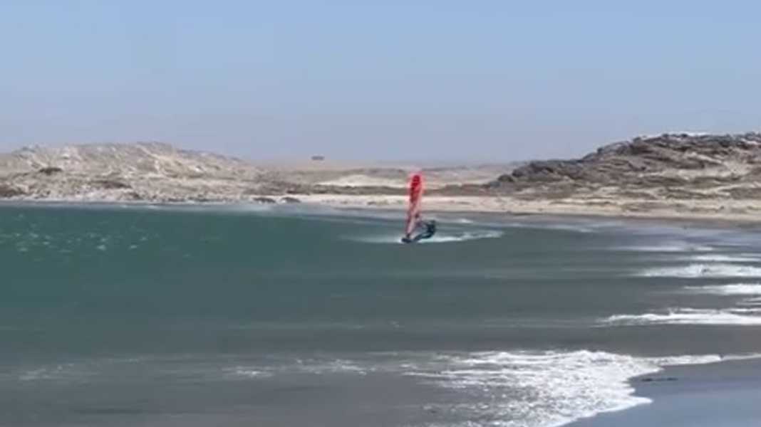 Speedsurfen: Gunnar Asmussen und Nicole Strehling gewinnen die dritte Runde der Dunkerbeck Speed Challenge