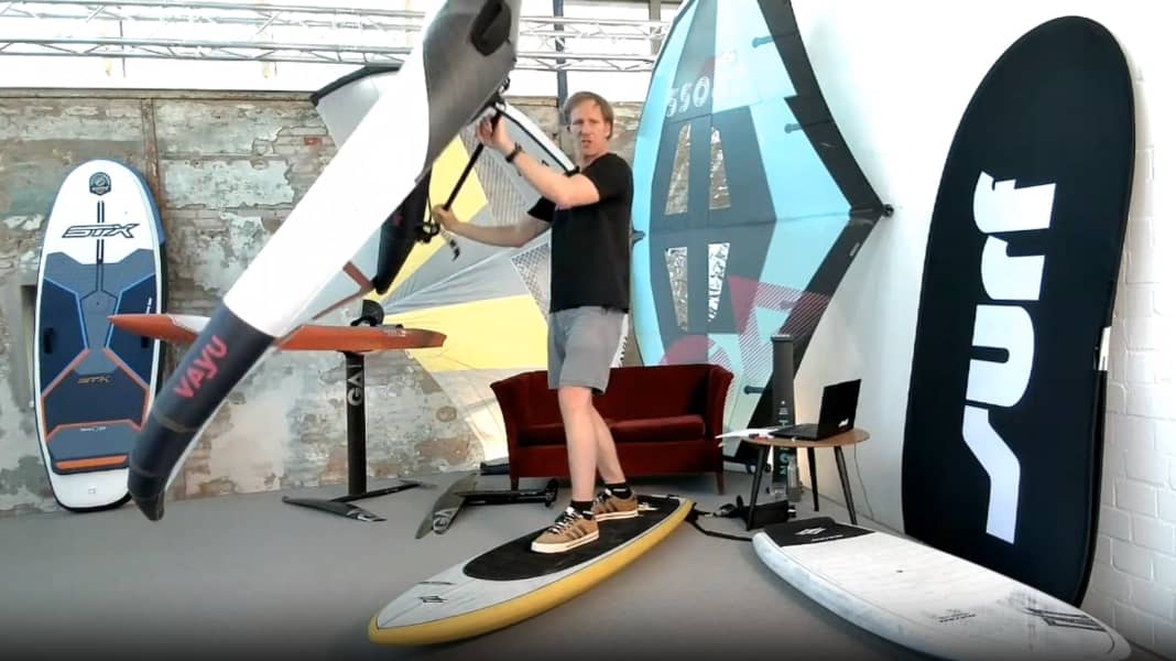 Surf live: Wende & Halse beim Wingfoilen - neues Webinar im September