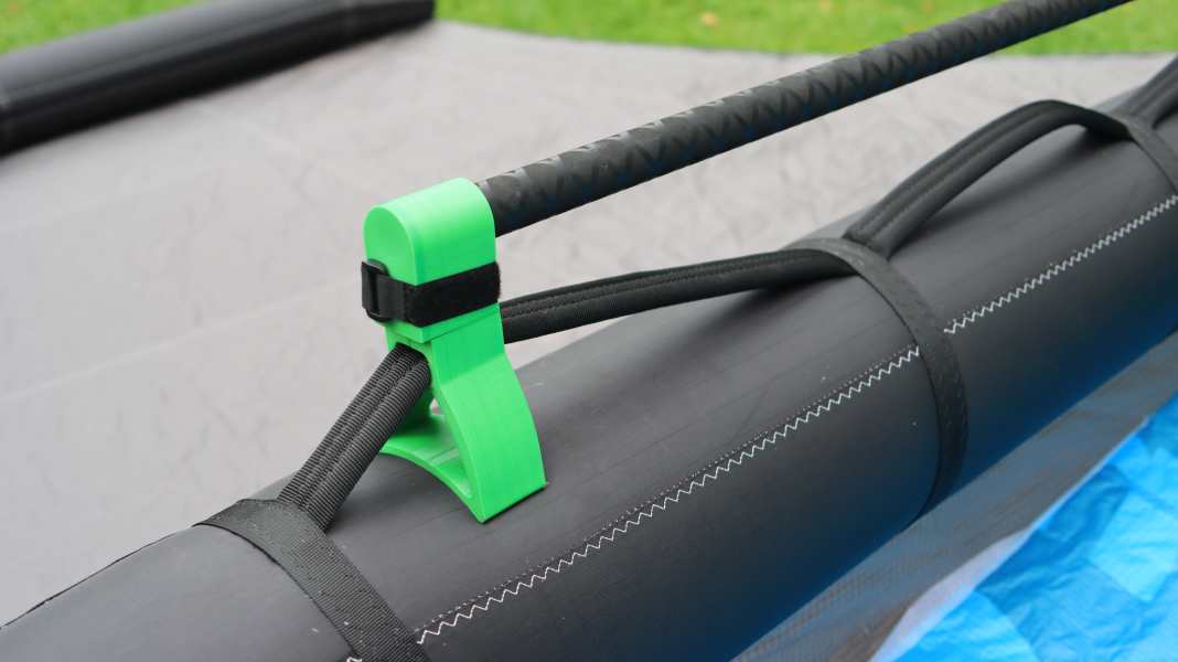 Novelty: The adaptable boom system for loop wings in the test