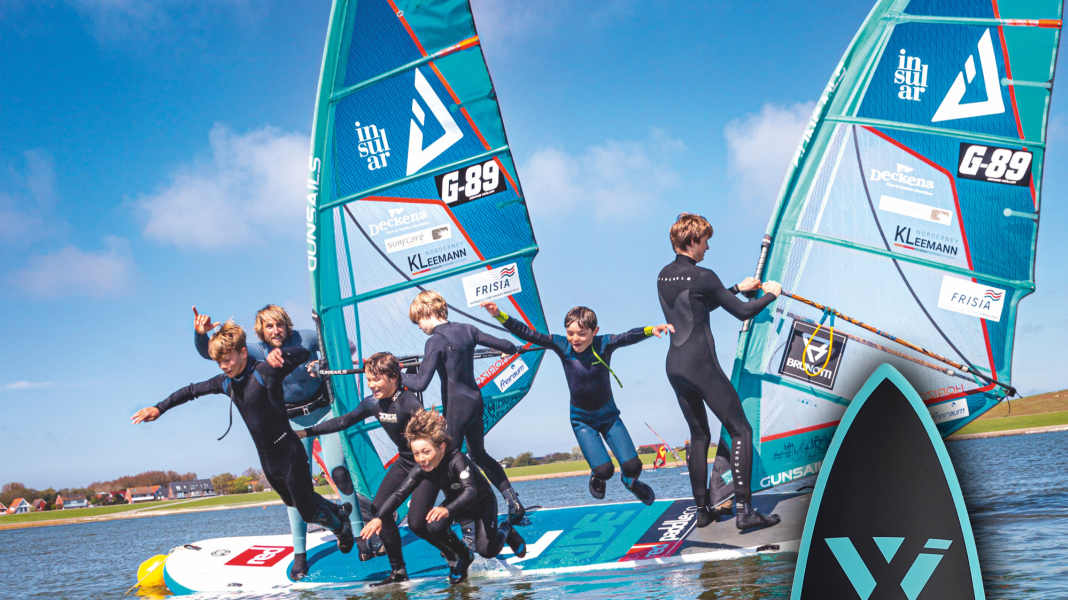 Surf Festival: We One board and GunSails voucher to be won at Dennis Müller's kids camp