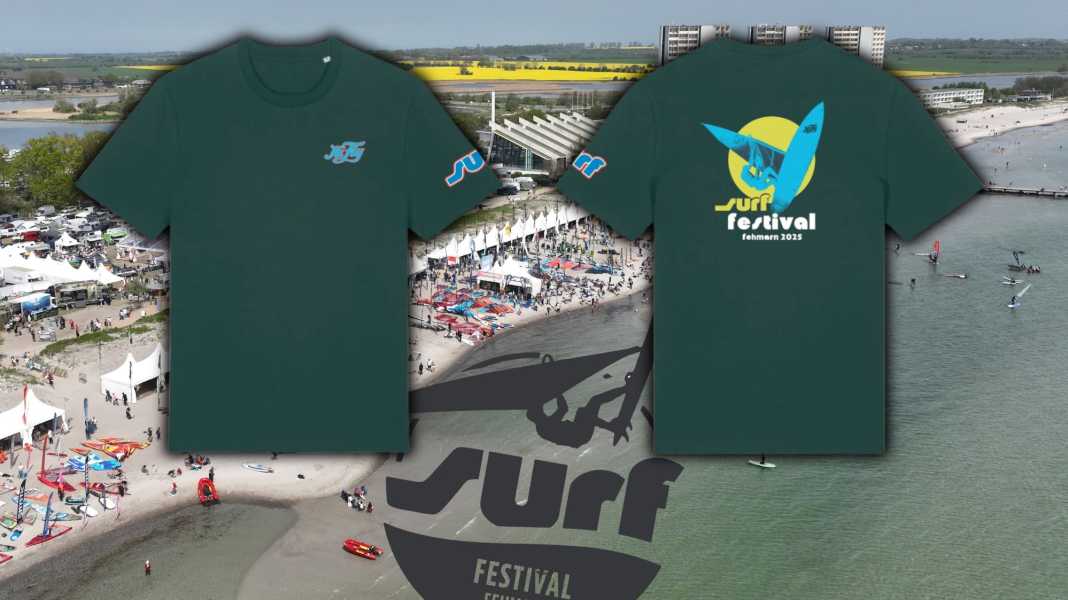Surf-Festival 2025: Das ist das T-Shirt zum Surf-Festival 2025 - wir verlosen fünf Stück!