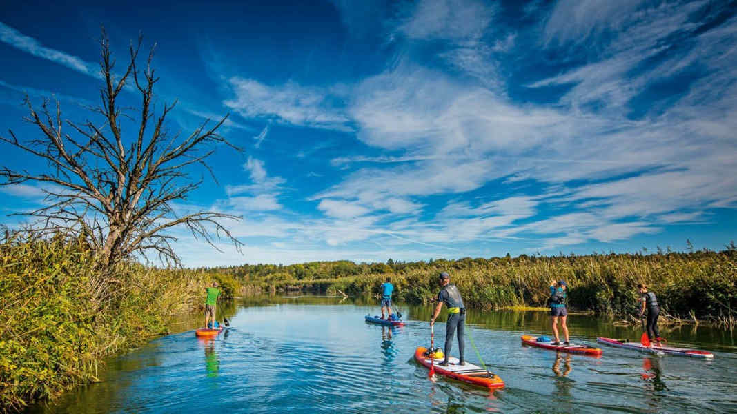 Tour tip Ammersee: With SUP and bike along the Amper