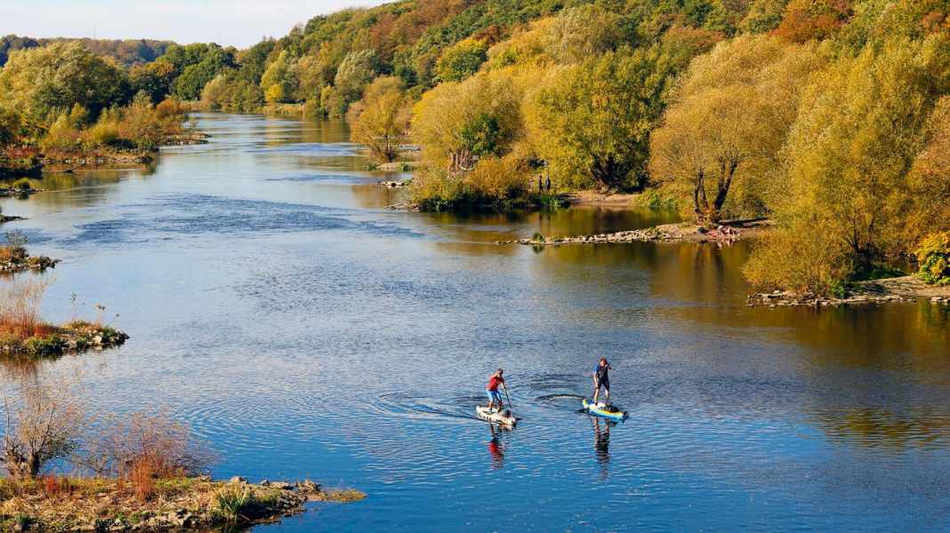 Touren-Tipp: Mit SUP und Rad durchs Ruhrgebiet