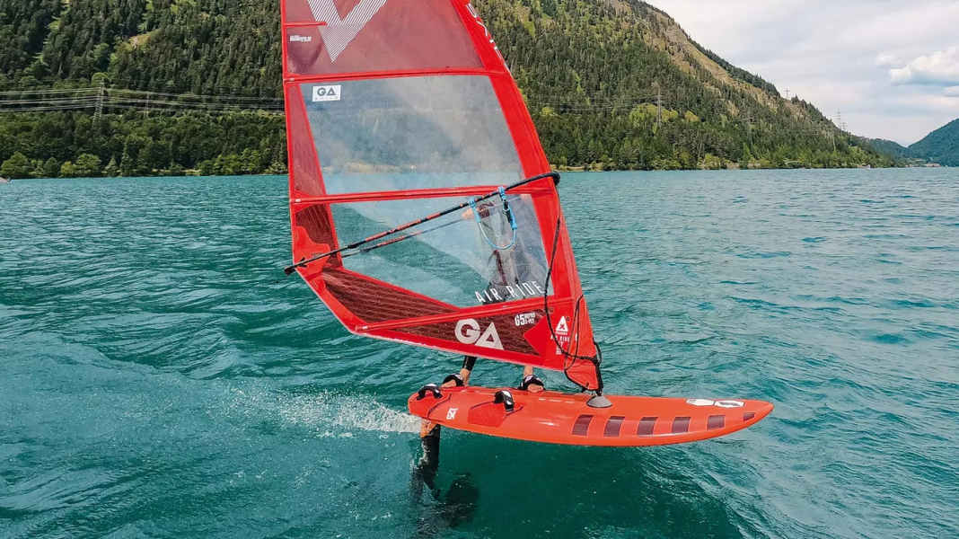 Already ridden: GA Air Ride and GA Phantom Air foil sails put to the test