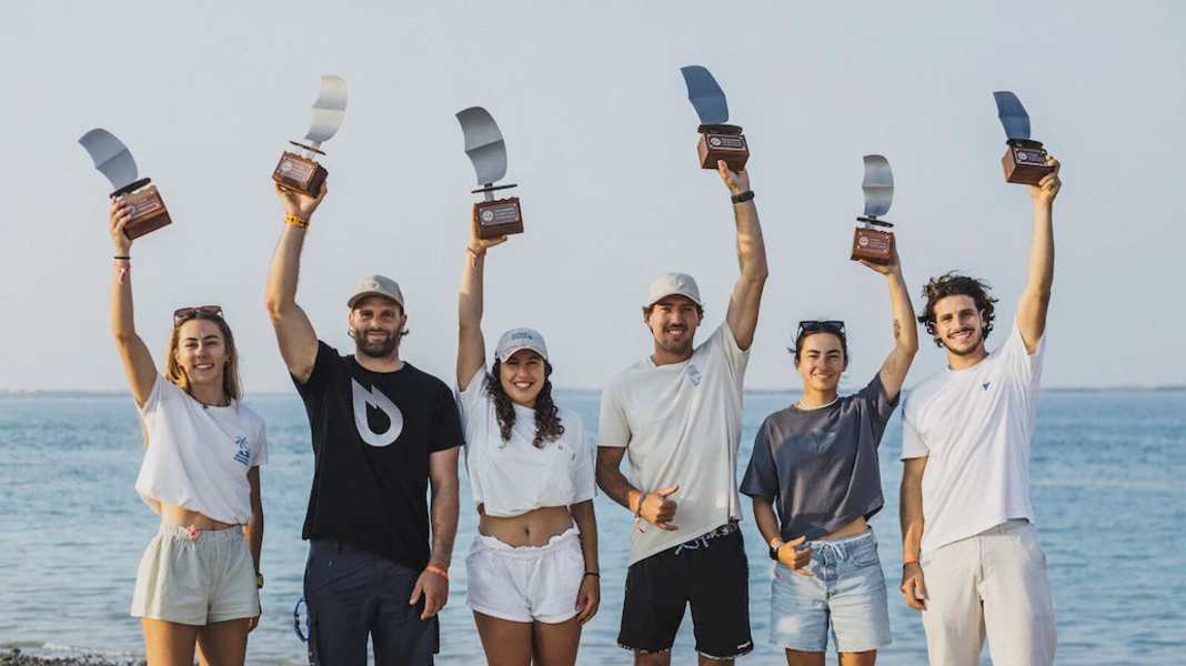 Wingfoil-Weltmeister: Nia Suardiaz und Bastien Escofet blicken zurück auf die Saison