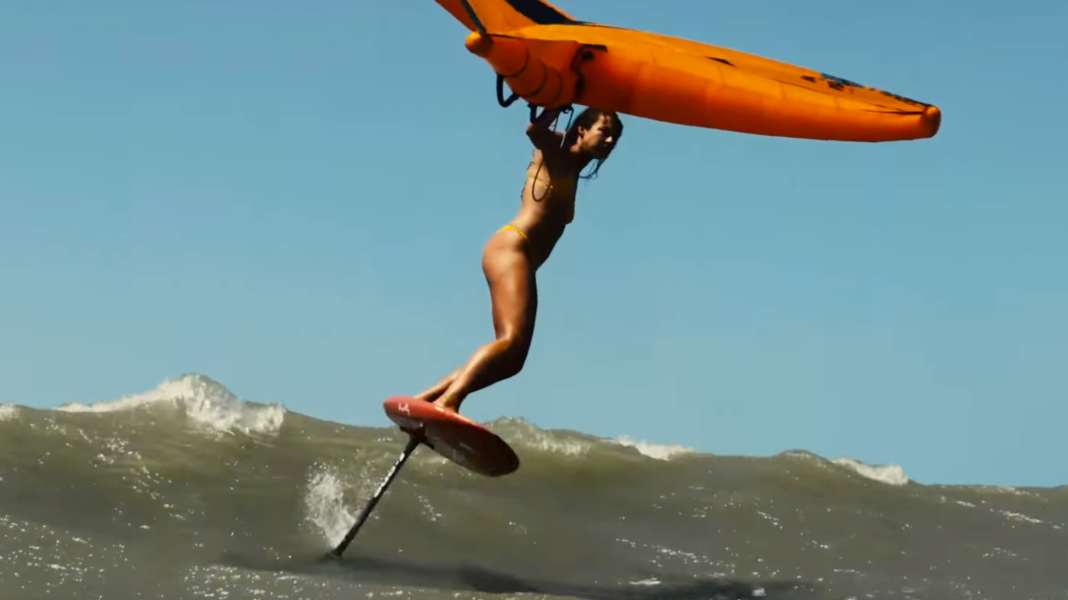 Marcella Witt – Wingfoil-Downwinder in Brasilien