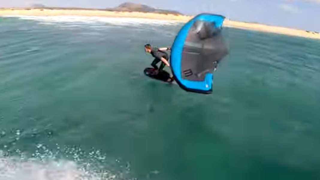 Dreamlike wingfoiling on the Cape Verde Islands