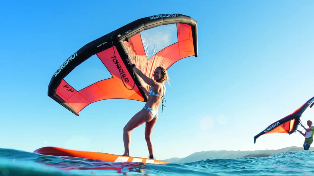 First steps in wingsurfing: Here’s how to learn to wingsurf on a SUP!