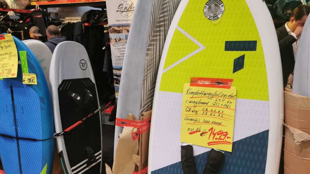 boot 2023: Die Messe-Schnäppchen für Wingsurfer