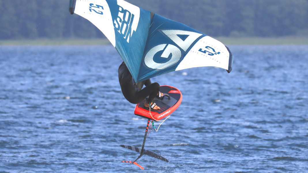 Test of the JP X-Winger wingfoil board
