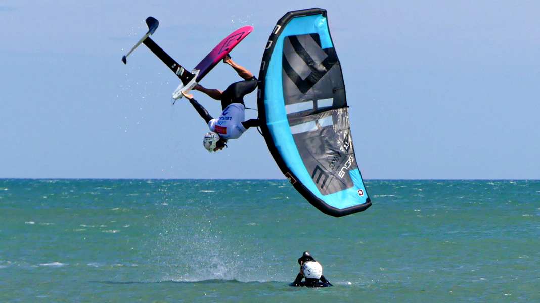 GWA Wingfoil World Cup Leucate - over 80 participants at the start