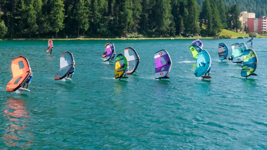 Die Highlights vom GWA Wingfoil Race St. Moritzersee