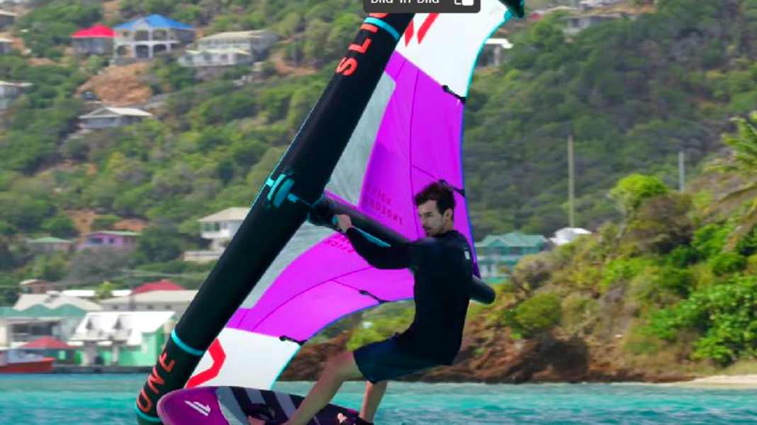 Upwind 360 - new wingfoil manoeuvres from the Wing Academy