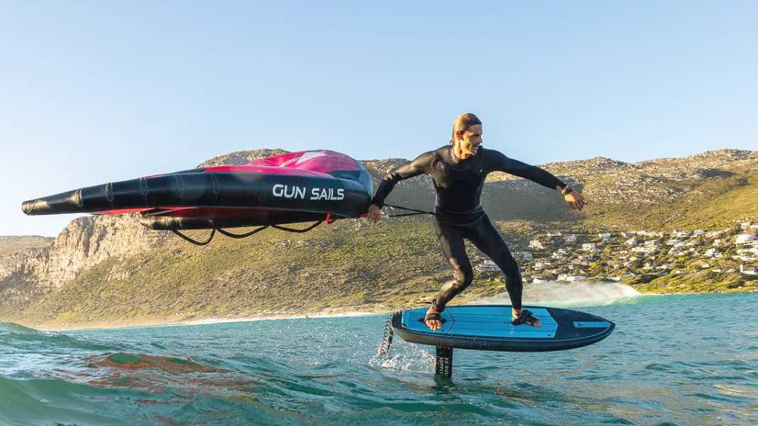 Wingsurf camp with Flo Jung: Wings at the most beautiful spots in Cape Town