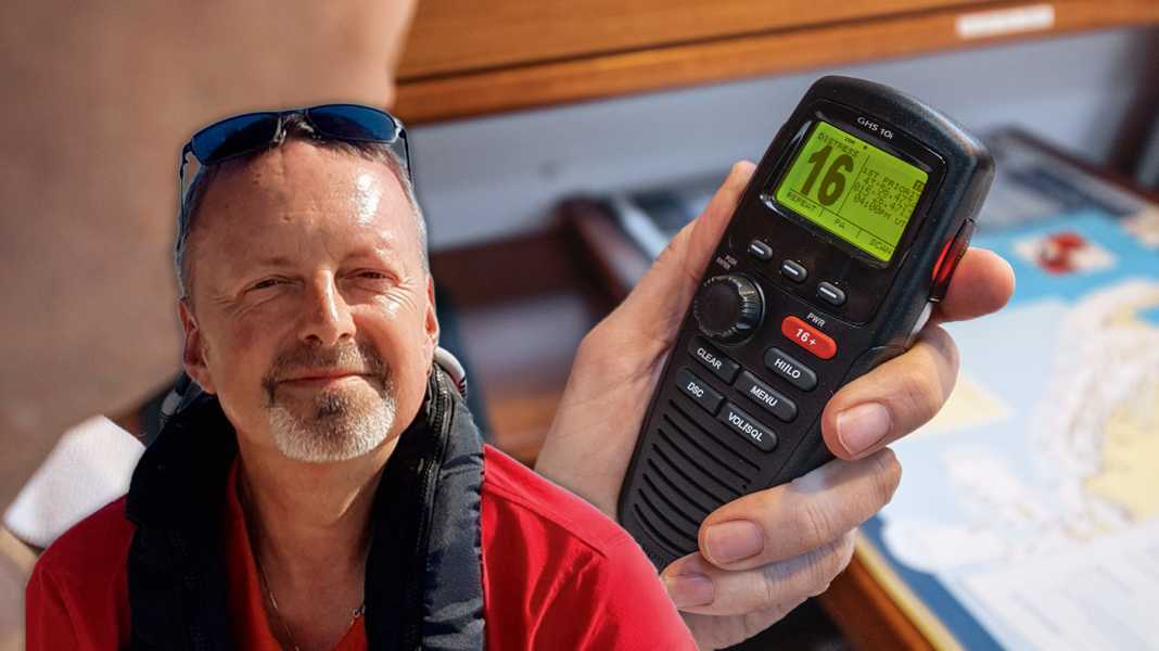 VHF marine radio: "Don't be afraid of the radio"