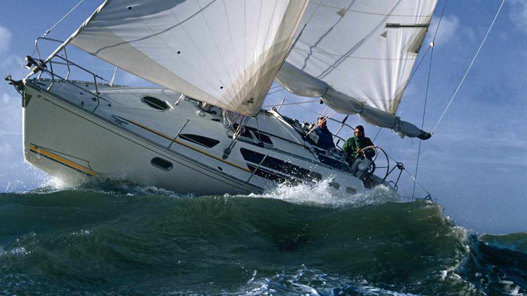 Voile d'avant par gros temps : foc de tempête et voile d'étai - le tissu pour le gros temps