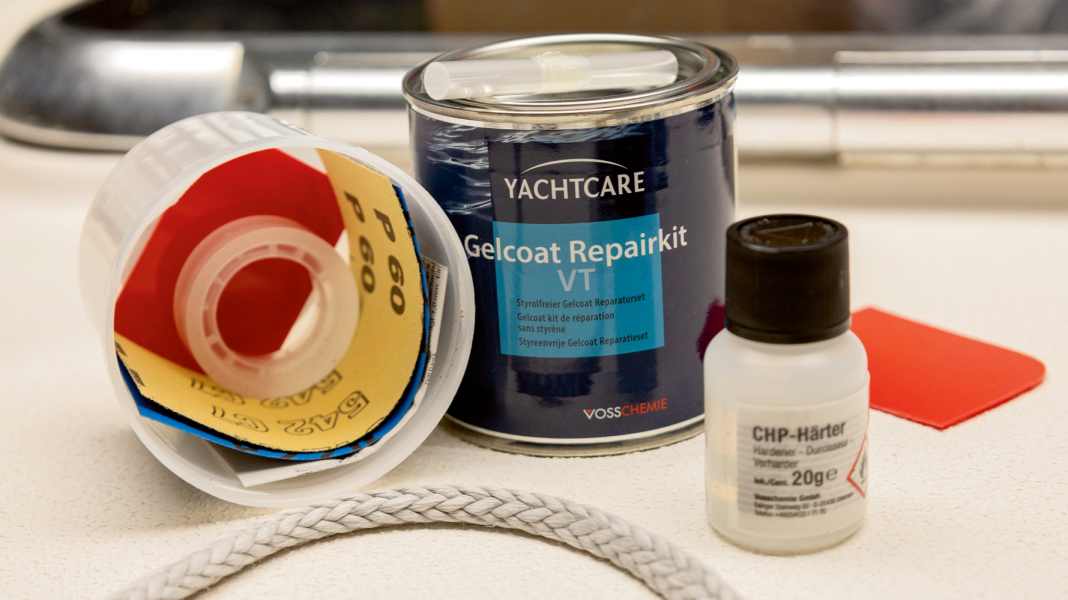 Werkstatt: Gelcoat reparieren – welches Mittel für welchen Schaden?