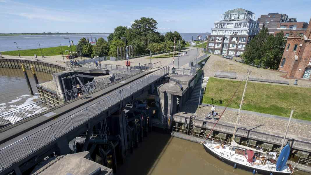 Bremerhaven: Neuer Hafen lock to be closed from 5 October