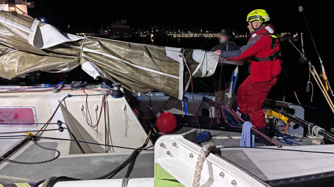 Seenot: Wassereinbruch - Rettungsaktion vor Heiligenhafen