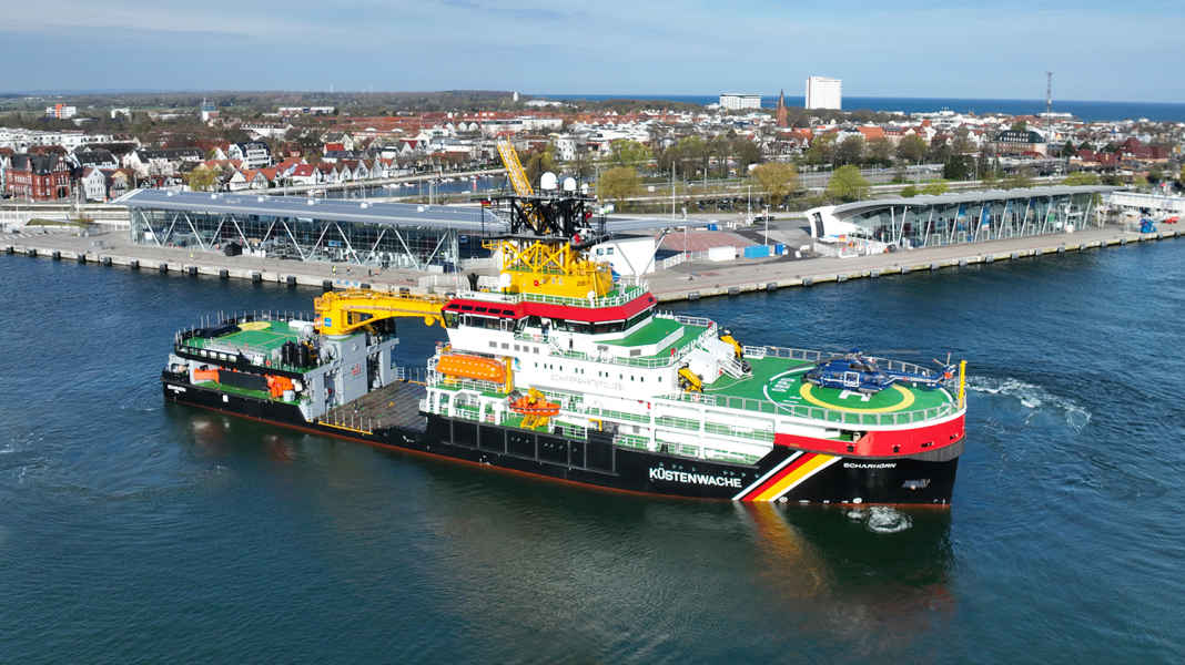 Nave polivalente: la nuova costruzione "Scharhörn" - alta tecnologia per una maggiore sicurezza in mare
