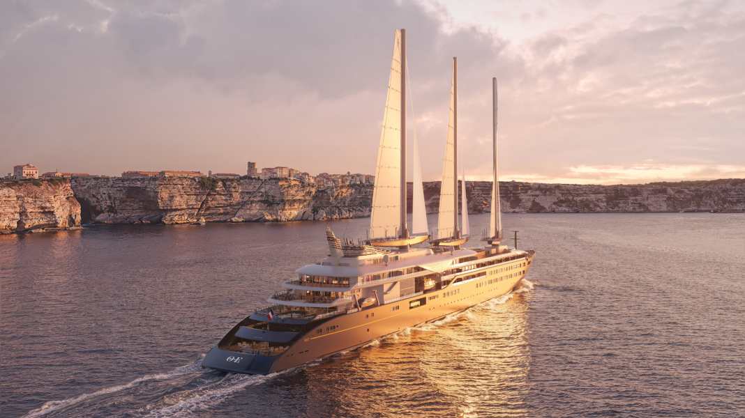 Navires de croisière à voile : Orient Express pose la quille de son deuxième yacht de luxe