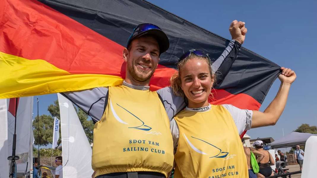 470er-Mixed-WM: Luise Wanser und Philipp Autenrieth holen ihr Gold